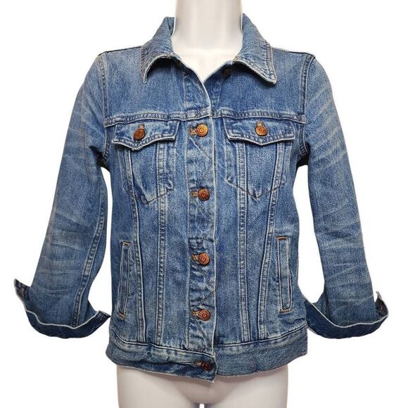 Madewell Women's Jackets, Madewell Classic Denim Jean Jacket, Sz XS - Picture 1 of 9